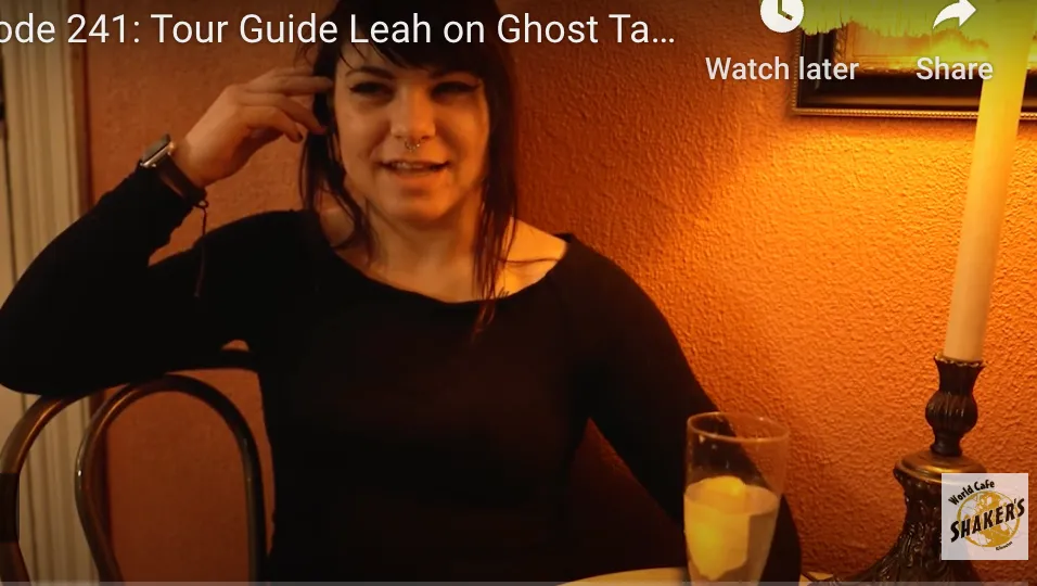 Woman smiling at a restaurant table